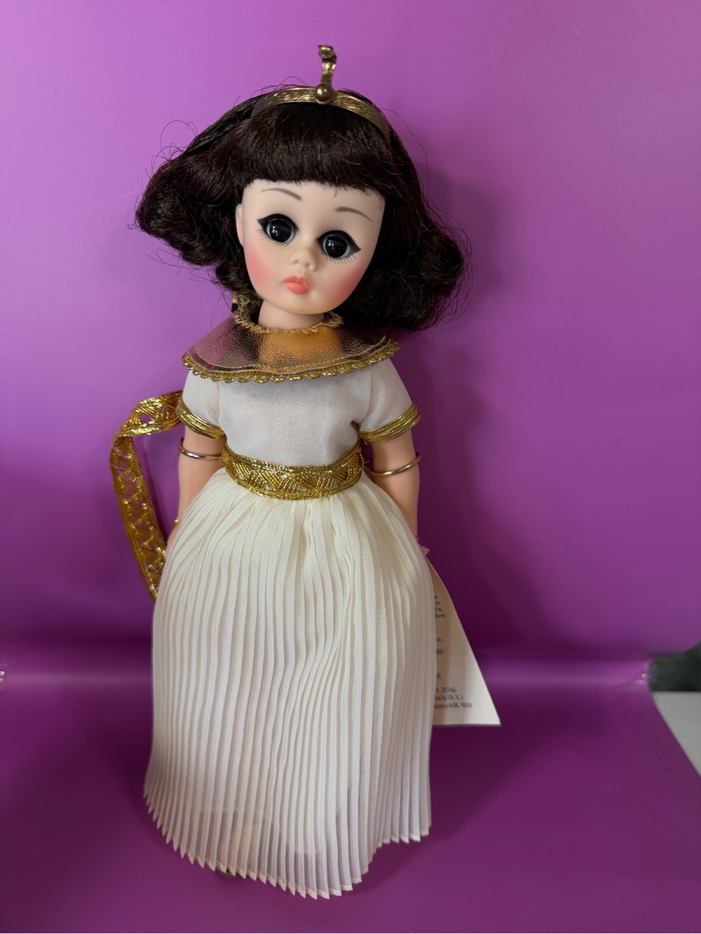 Madame Alexander Cleopatra Doll #1315 12 Tall In Original Box with Tag Vintage - Picture 3 of 12
